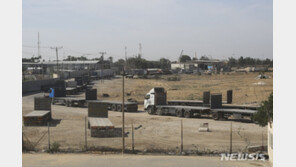 “가자지구·이집트 검문소 개방…구호품 반입 시작”