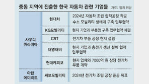 중동 투자 ‘가속페달’ 밟는 국내 車업계 