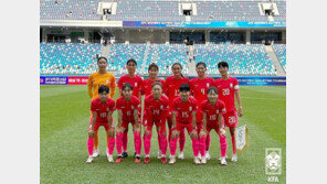 여자축구 벨호, 올림픽 예선 첫판서 태국에 10-1 대승