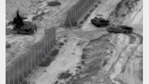 이스라엘 탱크, 가자 심야기습… 전면 지상전 돌입 수순