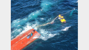 제주바다서 어선 전복… 선원 7명 구조 