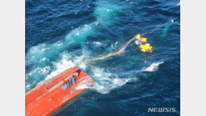 제주 해상서 목포 어선 전복…선장 사망-7명 구조