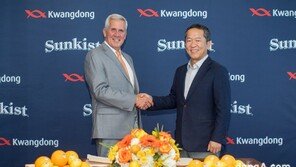 광동제약, 썬키스트와 파트너십 체결… 내년부터 국내 생산·판매