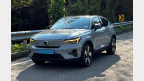 볼보 핵심 전기차 C40 리차지 타보니… ‘고요하지만 강하고 편하다’