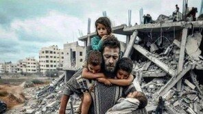 ‘가자 참상’ 다섯 아이 아버지 사진도 AI 조작