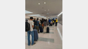 日수송기로 이스라엘 떠난 우리 국민·가족 16명 도쿄 도착