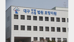 포항서 음주단속 경찰관 차량에 매달고 도주한 20대 대학생 실형