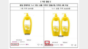 9400원짜리 로션, 1+1이 2만6000원? 착각 유도 ‘다크패턴’ 조심하세요