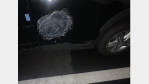 차 긁고 주인 몰래 컴파운드 떡칠…현장 들키자 “지워지겠네” 배짱