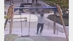 부부 싸움 화풀이로 아이 그네서 내동댕이친 아빠…3m 날아갔다