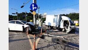 엄마 택배 돕던 중학생 참변…가해차량 노란불에 시속 90㎞