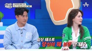 이혜원 “어렸을 때 임신 긴가민가…안정환에 임신테스트기 시켰다”
