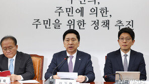 김기현 “윤, 노란봉투법·방송3법 재의요구권 행사해줄 것 건의”