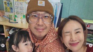 하하♥별, 희귀병 완치 막내딸 유치원 참관 수업…“볼 때마다 감사”