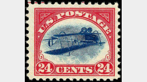 24센트짜리 美 ‘희귀 우표’, 경매서 26억원 낙찰 
