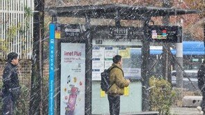 서울·수원·인천 첫눈 시작…오후 전국으로 확대