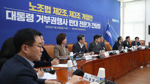 민주 “노란봉투법 거부권, 명분 없다…국회 입법권 침해”