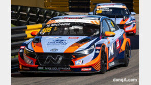 현대차 ‘아반떼 N TCR’, 2023 TCR 월드투어 마카오 대회 우승