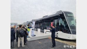 오염물질 ‘0’ 수소트램, 울산서 세계 첫 시운전 