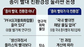 종이빨대 친환경 논쟁… “분해 빨라” vs “탄소배출 많아”