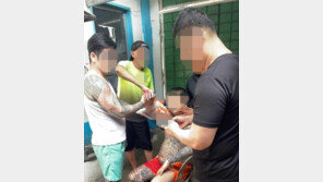 필리핀 거점 전화금융사기 총책, 자해 난동 끝에 국내로 강제 송환