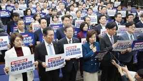 비명 “암컷 논란, 당 리스크 관리 안돼” 홍익표 “女의원들 훌륭” 자화자찬