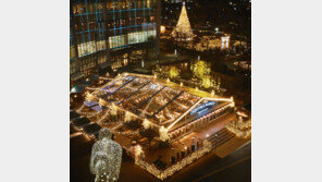 잠실 롯데월드몰에 ‘크리스마스 마켓’ 