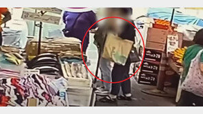 쇼핑백으로 가리고 ‘슬쩍’…전통시장서 소매치기 해오던 중년 女