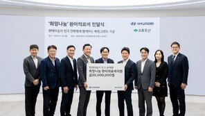 현대차, 전국 판매왕과 함께 저소득층 환아 돕기 나선다