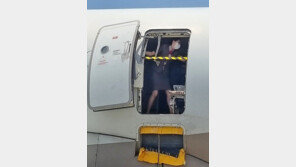 상공의 빌런들 때문에…“비상문 열면 안됩니다” 기내방송 의무화