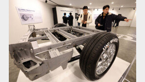 바퀴 안에 구동부품… 적재-배터리 공간 늘려 