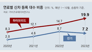 전기차 주춤하자 하이브리드 쾌속질주… 현대차 ‘투트랙’ 전략 