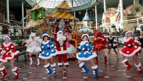 롯데월드 크리스마스 퍼레이드 