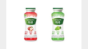 풀무원, ‘요거트 하루 드링크’ 출시… 칼슘·비타민 D 추가