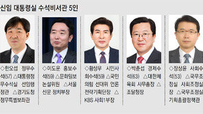 [단독]尹, 수석 전원 교체… 법무장관 김홍일 검토
