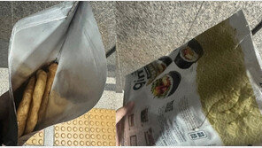 “호떡을 쓰레기봉투에 담아줘”…“리사이클 포장지” 누리꾼이 오해 풀어줬다