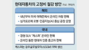 현대차 “고정비 줄여라”… 해외서 온라인 판매-공장 무인화 박차 