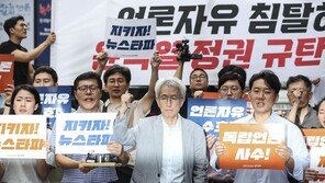 뉴스타파 대표 압수수색 檢 “대선직전 민의왜곡이 초유”