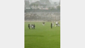 브라질 축구 경기장에 벼락…선수 1명 죽고 5명 부상