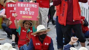 “1마리당 200만원 보상하라”…육견협회 개 식용 금지 반발