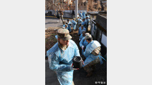 ‘연탄 나눔 봉사’ 美 장병들 