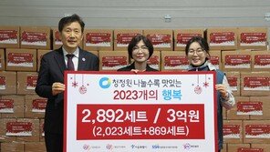 대상 청정원봉사단, 취약계층 식료품 나눔 행사 전개