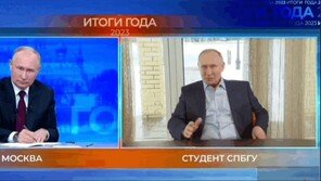 기자회견장 ‘AI 푸틴’에 당황한 푸틴… AI가 “대역 있나” 묻자 “네가 첫 대역” 