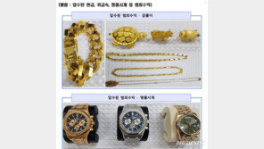 수백억 도박자금 세탁해주고 사치부린 조폭들 구속기소