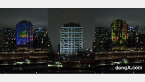 넥스플랜, ‘에테르노 청담’ 배경으로 미디어 아트쇼 진행