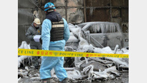 인천 호텔 화재현장 합동감식…외부 1층 기계주차장서 발화 추정