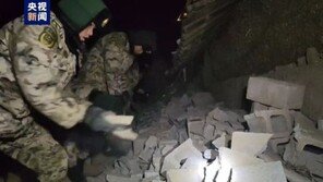 中 간쑤성서 규모 6.2 지진…CCTV “사망자 111명”