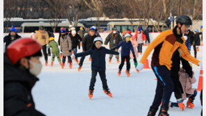 서울광장 스케이트장, 22일 개장…내년 2월11일까지