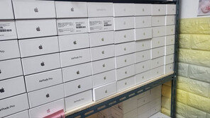 중국산 짝퉁 에어팟 38억원어치 밀수·판매 적발