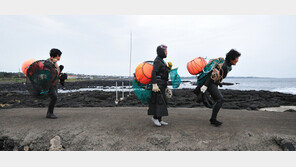 ‘고령화 위기’ 제주해녀 10명 중 9명 “만 75세에 은퇴 안해”
